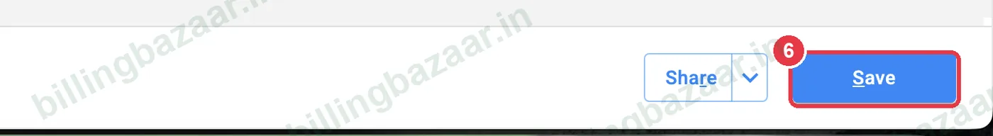 Vyapar purchase Save and Upload Bill buttons